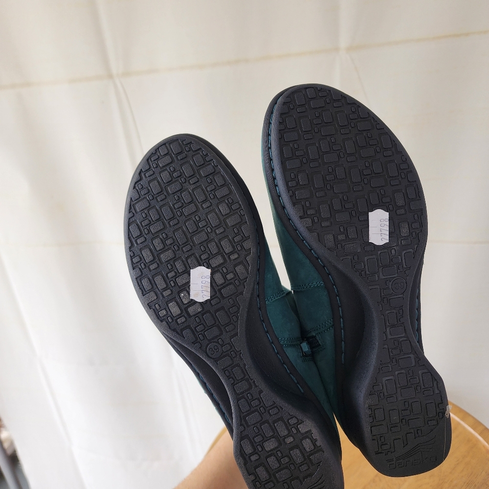 Dansko Larkin Teal Ankle Boots - Picture 7 of 11